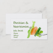 Dietitian Business Card (Front/Back)