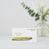 dietitian business card template (Standing Front)