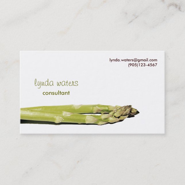 dietitian business card template (Front)