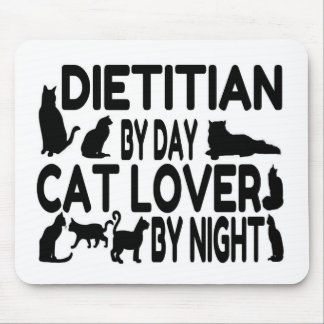 Dietitian Cat Lover Mouse Pad