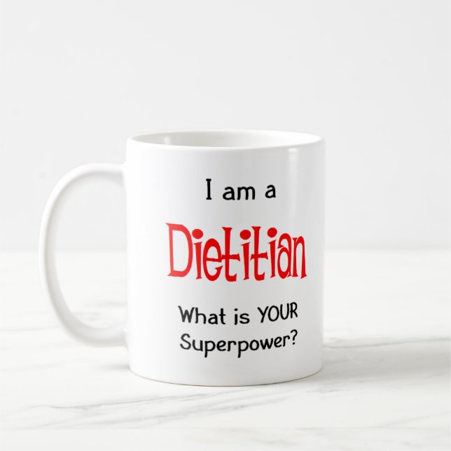 dietitian coffee mug (Left)
