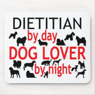 Dietitian Dog Lover Mouse Pad