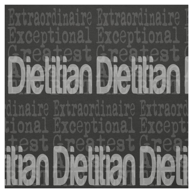 Dietitian Extraordinaire Fabric (Swatch)