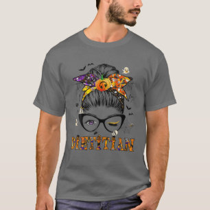 Dietitian Halloween Nurse Nursing Cute LVN EMT Die T-Shirt