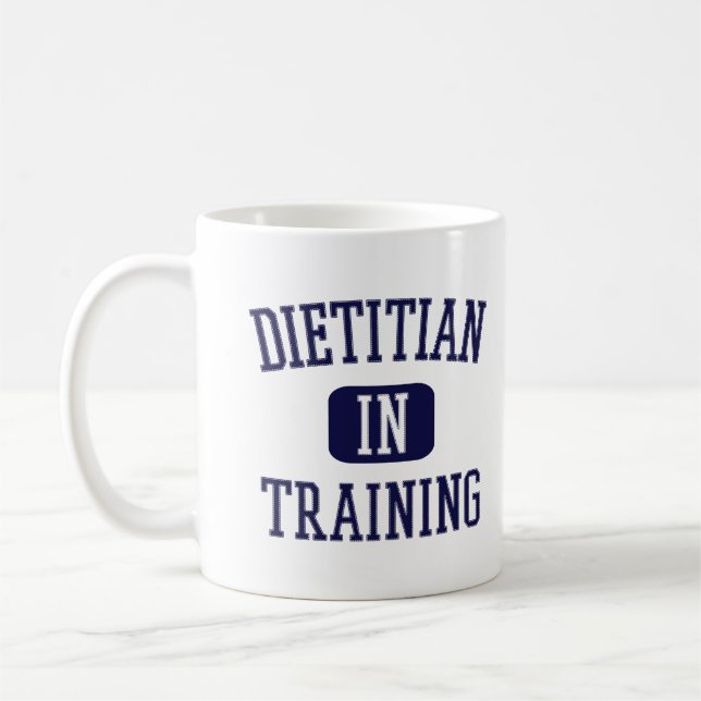Dietitian In Training | Future Dietitian Gift Coffee Mug (Left)