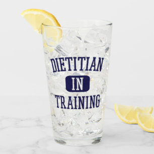 Dietitian In Training   Future Dietitian Gift Glass