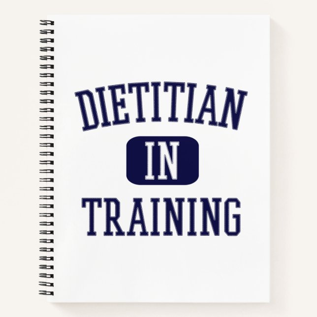 Dietitian In Training | Future Dietitian Gift Notebook (Front)