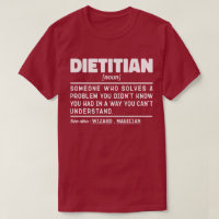 Dietitian Noun Definition Nutrition Coach Funny
