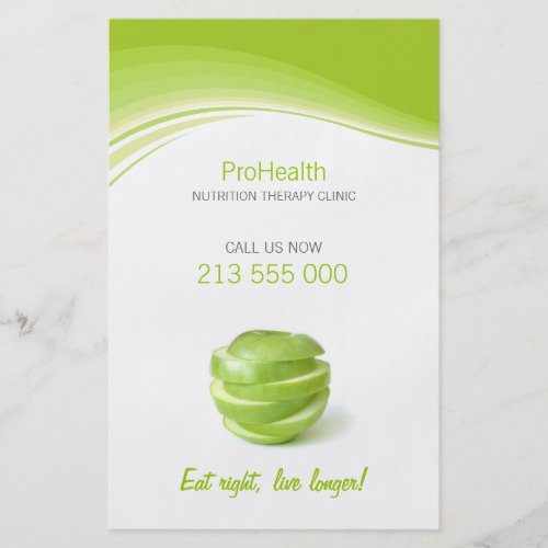Dietitian  Nutrition Therapy flyer