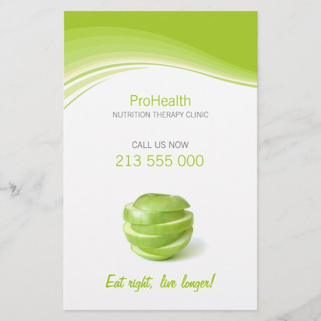 Dietitian / Nutrition Therapy flyer (Front)