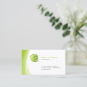 Dietitian / Nutritionist business card (Standing Front)