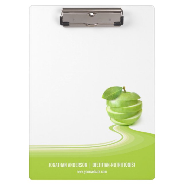Dietitian Nutritionist Business Clipboard (Front)