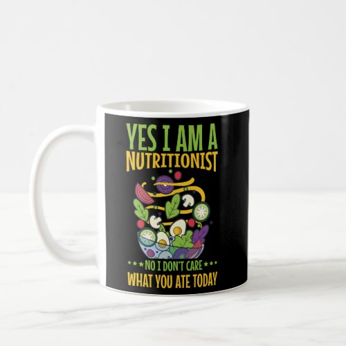 Dietitian Nutritionist For A Nutritionist Coffee Mug