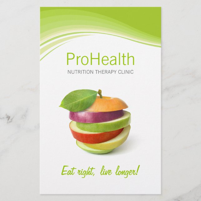 Dietitian / Nutritionist / Personal Trainer Flyer (Front)