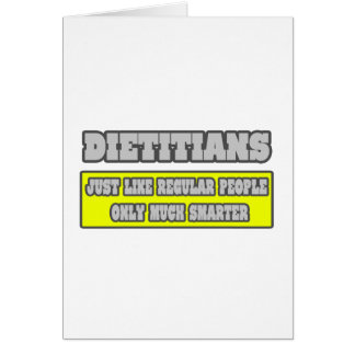 Dietitians...Much Smarter Cards
