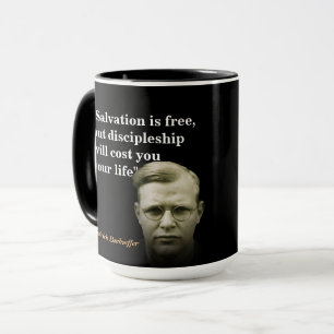 Dietrich Bonhoeffer Quote On Salvation Mug