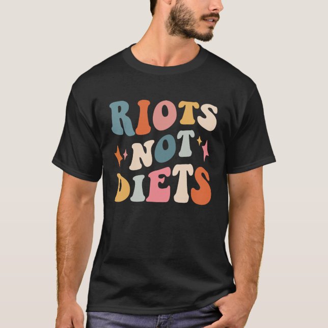 Diets Feminist Foodie Feminism Anti Patriarchy Ret T-Shirt (Front)