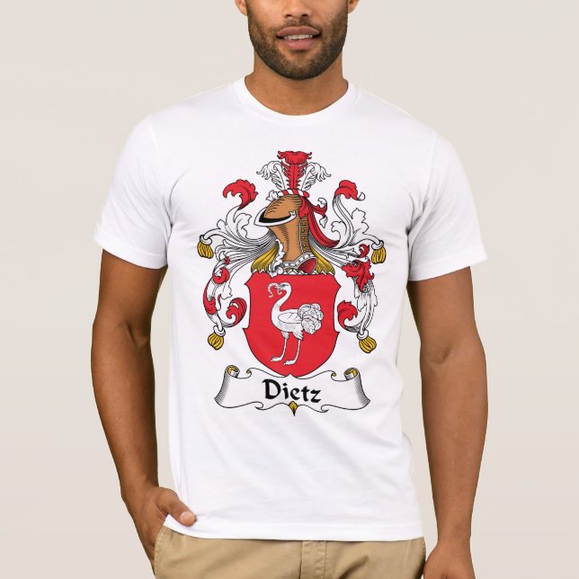 Dietz Family Crest T-Shirt (Front)