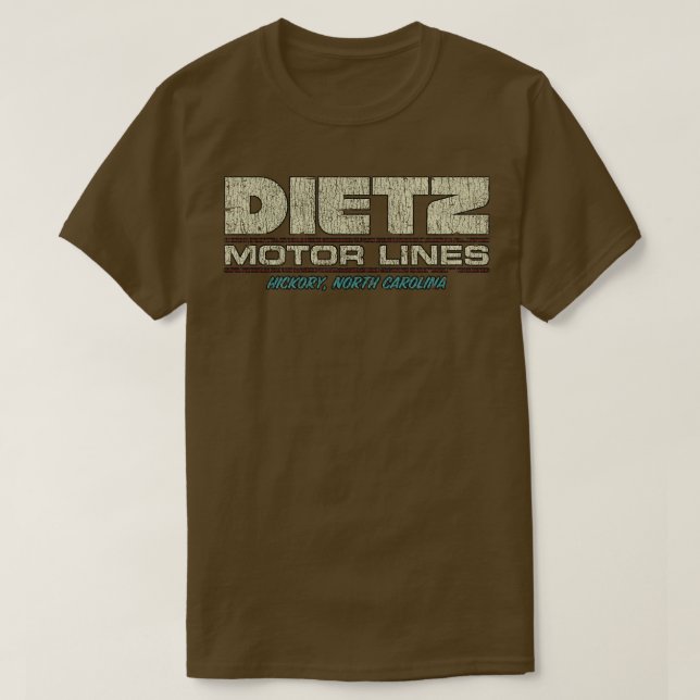 Dietz Motor Lines 1948 T-Shirt (Design Front)