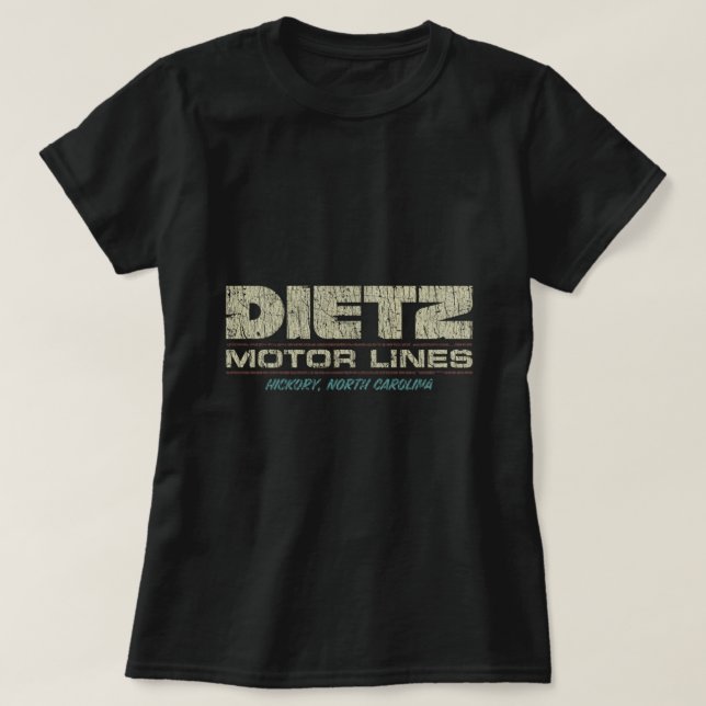 Dietz Motor Lines 1948 T-Shirt (Design Front)