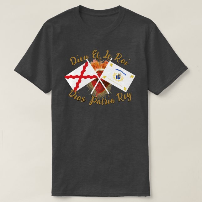 DIEU ET LE ROI T-Shirt (Design Front)
