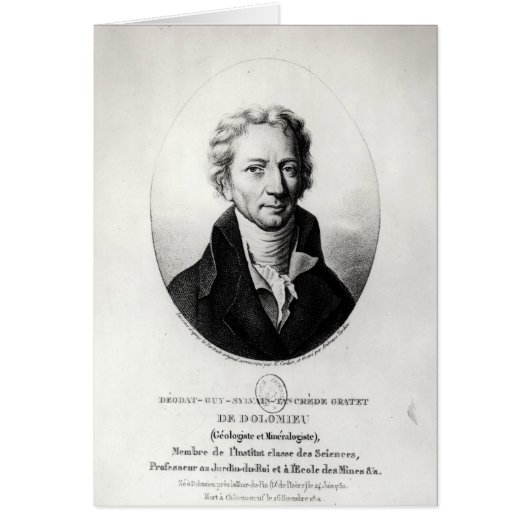 Dieudonne Dolomieu Cards (Front)