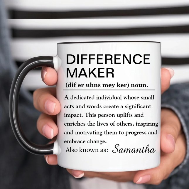 Difference Maker Definition Mug (Creator Uploaded)