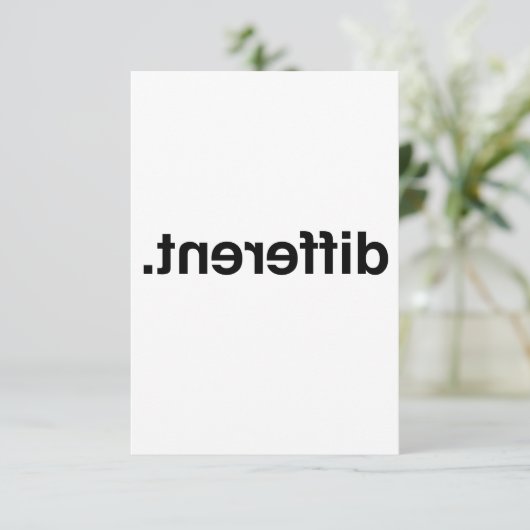 Different (Standing Front)