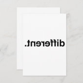 Different (Front/Back)