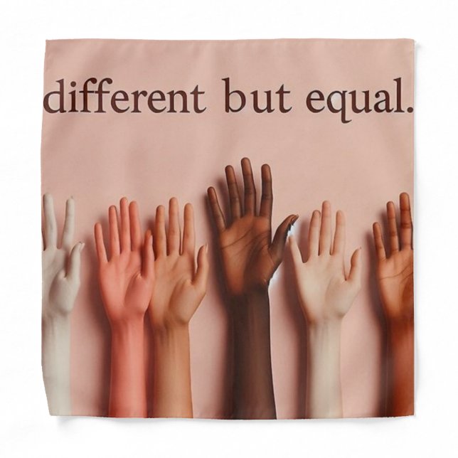 Different but Equal / Different but Equal Bandana (Front)