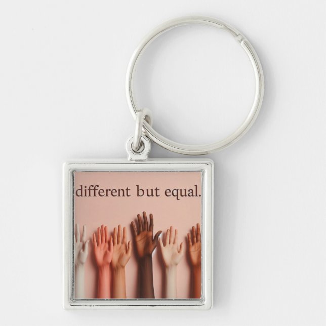 Different but Equal / Different but Equal Keychain (Front)
