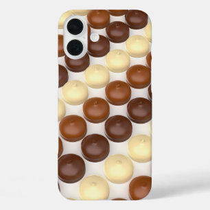 Different chocolate coated marshmallows iPhone 16 plus case