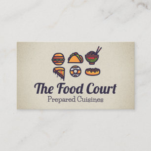Different Cuisines Business Card