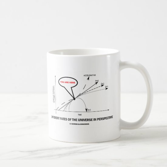 Different Fates Of The Universe In Perspective Coffee Mug