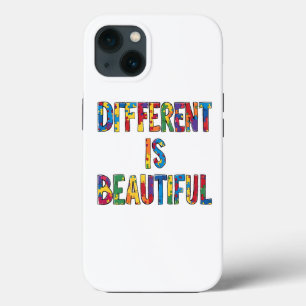 Different Is Beautiful - Autism Awareness  iPhone 13 Case