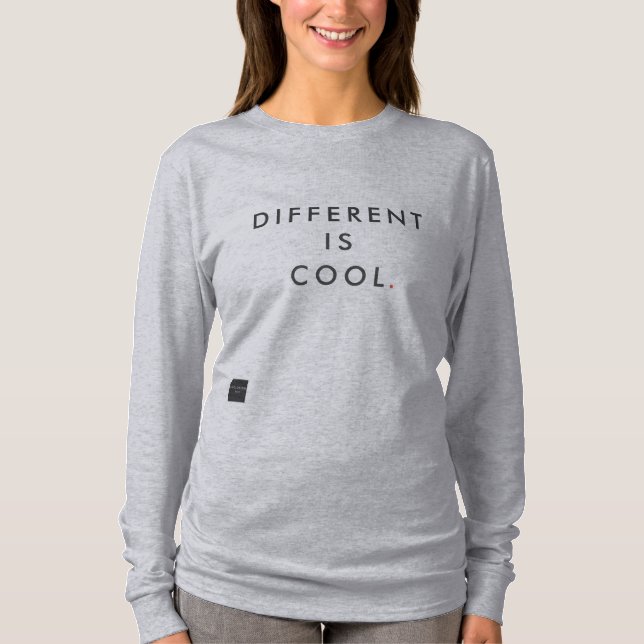 Different Is Cool Shirt - Inclusion Project (Front)