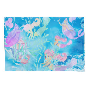 different mermaid pillowcase