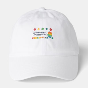 Different Minds Amazing Abilities Awareness Art Hat