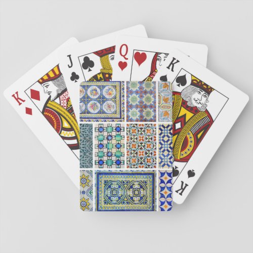 Different Mosaic Poker Cards
