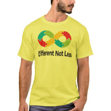 Different Not Less Autism Awareness T-Shirt
