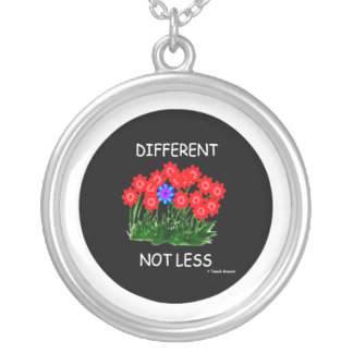 Different Not Less/NECKLACE Silver Plated Necklace