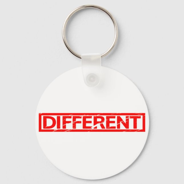 Different Stamp Keychain (Front)