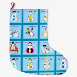 Different Strokes, Different Snow Folks stocking