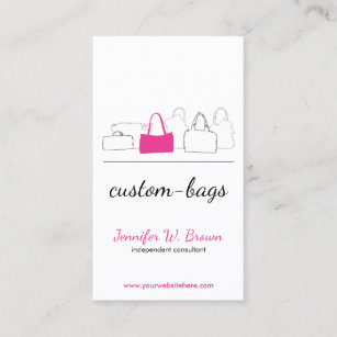 GIRLY PERSONAL SHOPPER AND STYLE CONSULTANT BUSINESS CARDS - Girly Business  Cards