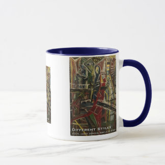 different styles mug