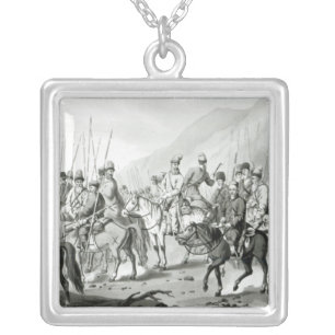 Different Tribes of Russian Cossacks Silver Plated Necklace