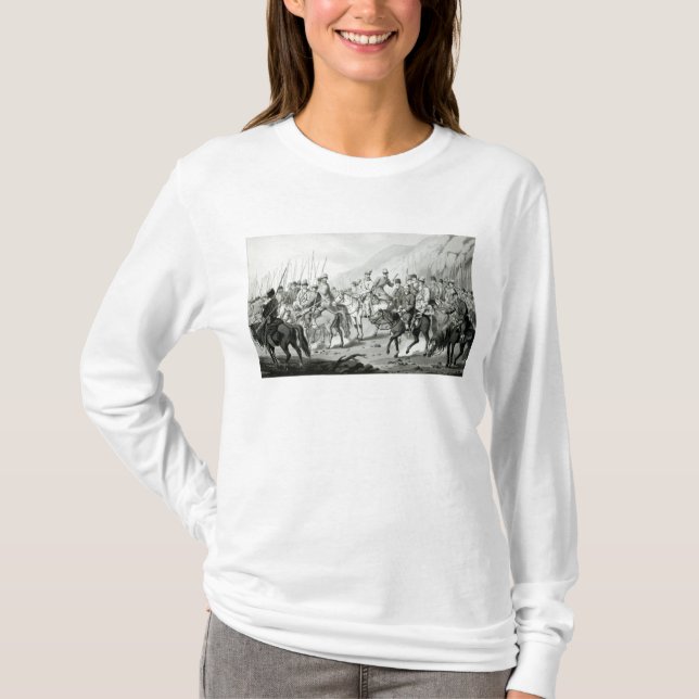 Different Tribes of Russian Cossacks T-Shirt (Front)