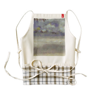 Different types of clouds zazzle HEART apron