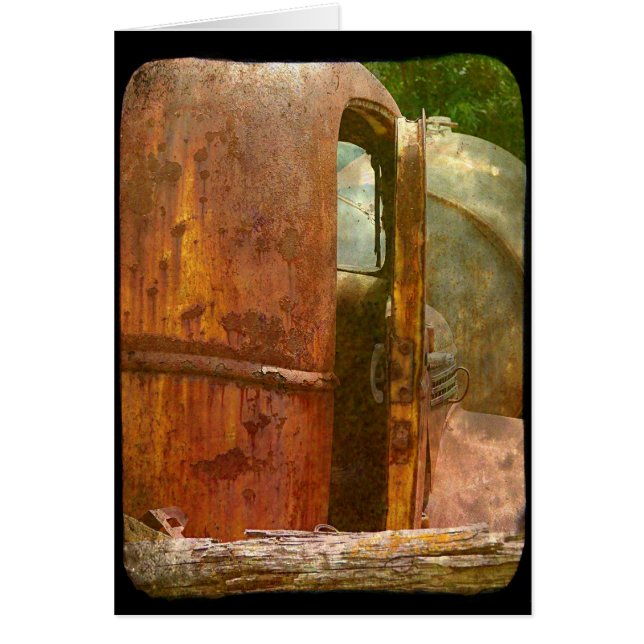 Different View of Old Truck TTV Blank Inside Cards (Front)