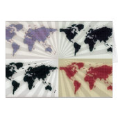 Different world maps (Front Horizontal)